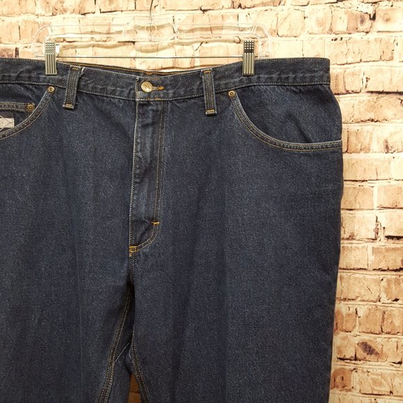 Diamond Gusset Jeans Size 44x33 EUC - Picture 4 of 12